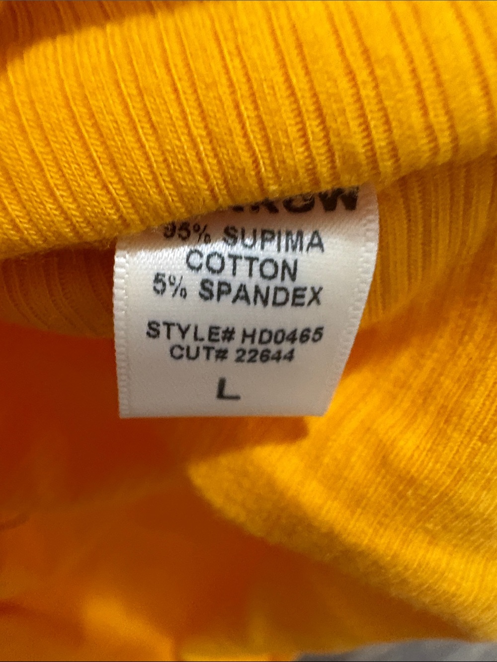 Monrow Ribbed Ruched Tank Dress - Yellow - Picture 5 of 5